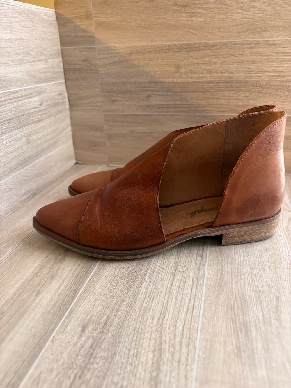 Free People Royale Flat Taupe Brown Size 6 / 36 - Picture 8 of 13